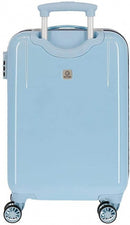 koffer Trolls junior 61 liter ABS blauw