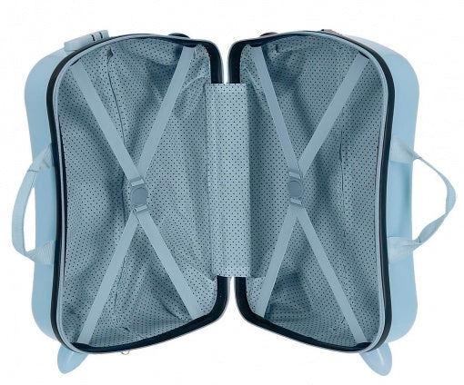 koffer Trolls junior 34 liter ABS 38 x 50 blauw
