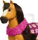 paardenspeelset Miradero Festival donkerbruin 5-delig