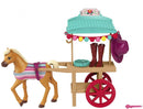 paardenspeelset Miradero Festival Rijtuig lichtbruin