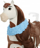 paardenspeelset Miradero Festival wit/bruin 5-delig