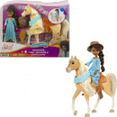 paardenspeelset Miradero Festival lichtbruin 5-delig