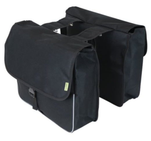 DRESCO Fietstas Dubbel 28ltr Zw