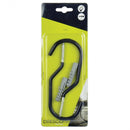 fietshaken 15 cm staal zwart 2 stuks