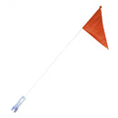 fietsvlag junior 95 cm oranje