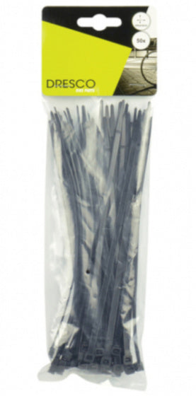 kabelbinders 200 x 4,8 mm zwart 50 stuks