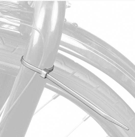 kabelbinders 200 x 4,8 mm zwart 50 stuks