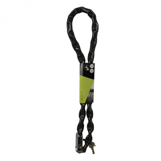 kettingslot 105 cm x 5,5 mm staal zwart/zilver