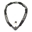 kettingslot 150 cm x 10 mm staal/polyester zwart