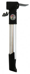 minipomp manometer 3.5 bar 27,5 cm aluminium zilver
