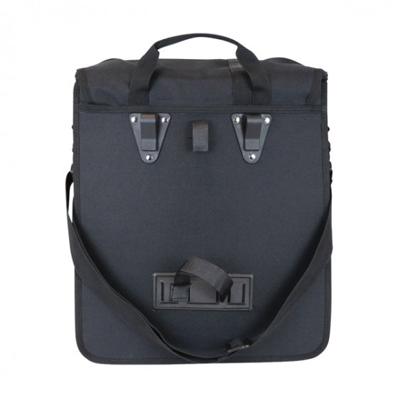 pakaftas/schoudertas 20 liter nylon zwart