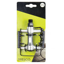 platformpedalen MTB 11 cm metaal chroom/zwart 2 stuks