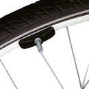 remblokken 52 mm metaal zwart/zilver 2 stuks