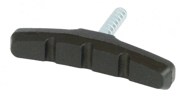remblokken MTB 70 mm metaal zwart 4 stuks