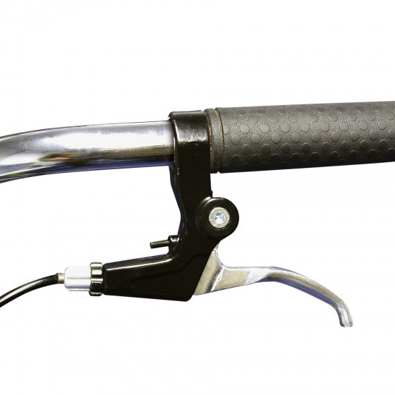 remgrepenset V-brake metaal zwart/zilver 2-delig