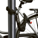 ringslot met plug-in ketting 90 cm x 5,5 mm staal zwart