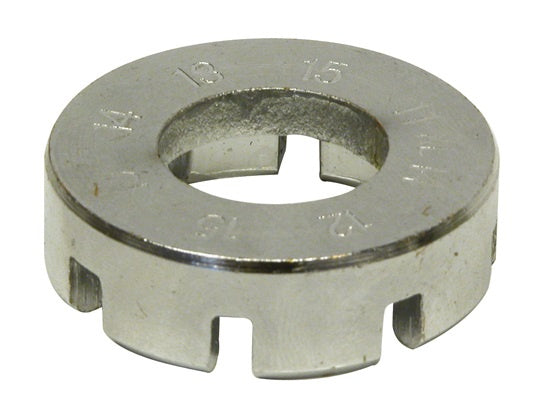 spakenspanner 10 - 15G staal zilver