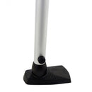 fietspomp Compact 53 cm aluminium zilver/zwart