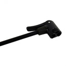 fietspomp Compact 53 cm aluminium zilver/zwart