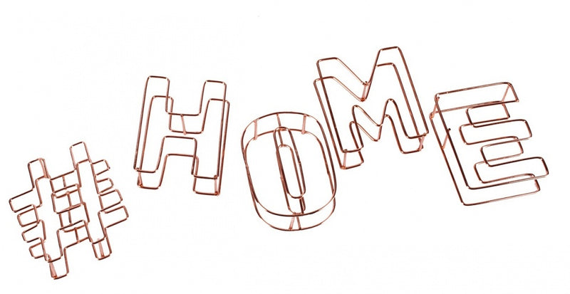 decoratie draadletters 3D
