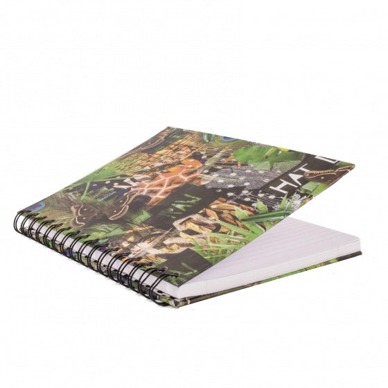 notitieboek Urban Nature A5 80 pagina's multicolor