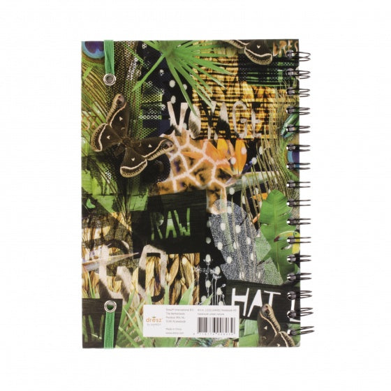 notitieboek Urban Nature A5 80 pagina's multicolor