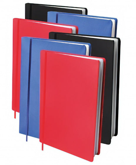rekbare boekenkaften A4 textiel/elastaan 6 stuks