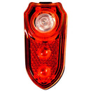 Duracell  LED fietslamp achterzijde met batterijen