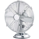 Vloerventilator chroom 30cm