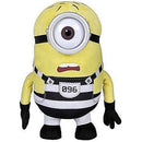 Pluche Knuffel Minions Jail Carl 37cm
