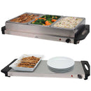 Buffetwarmer met warmhoudplaat 300W