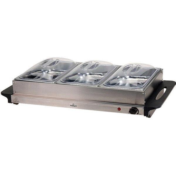 Buffetwarmer met warmhoudplaat 300W