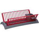 Afdruiprek met bestekhouder en lekbak