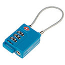 Leonardo TSA-kabelslot met 3-cijfer combinatie