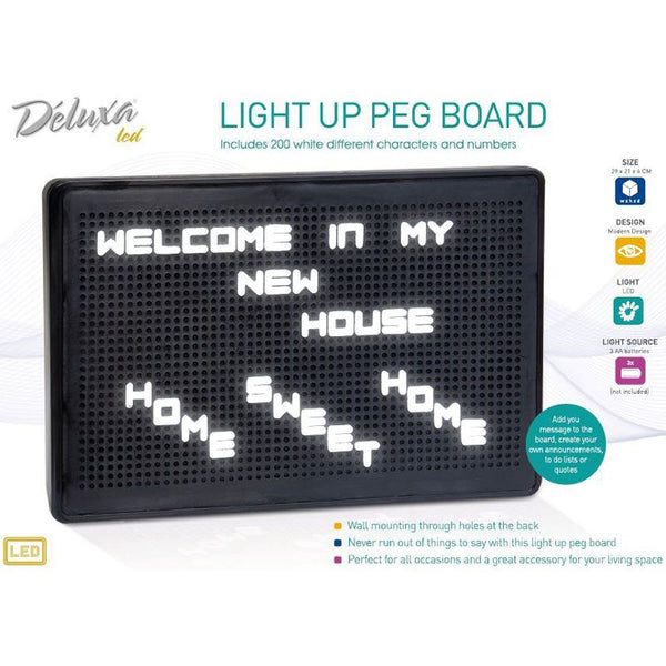 Retro Light board