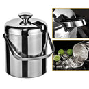 IJsemmer RVS - met deksel en ijstang