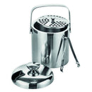 IJsemmer RVS - met deksel en ijstang