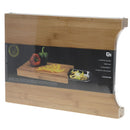 Bamboe snijplank met opvangbak