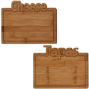 Bamboe snijplank -Cheese - 25x17cm