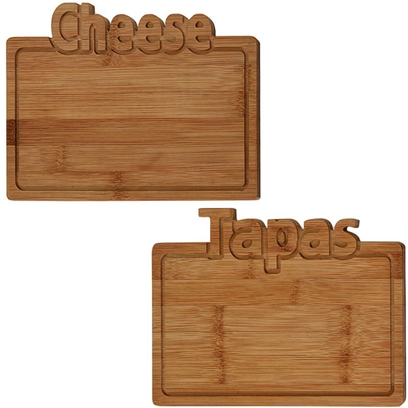 Bamboe snijplank -Cheese - 25x17cm