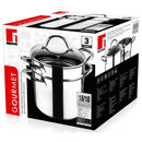 Bergner RVS 18/10 Pastapan 20cm - 5 liter