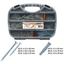 Brüder Mannesmann Schroeven- en pluggenset in koffer (321 delig)