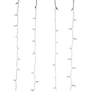 Gordijnverlichting met watervaleffect - 320LED - 100x200cm - warm wit