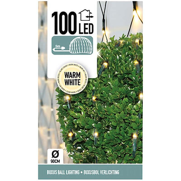 Verlichting 100LED Buxus 90cm Warm Wit - IP44