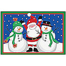 Kerst Deurmat Snowfun 60x40 cm