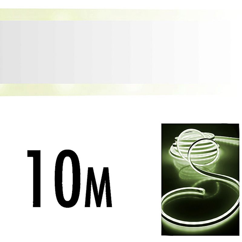 LED Neonlight 10 meter wit