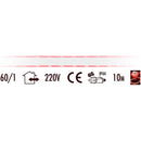 LED Neonlight 10 meter rood