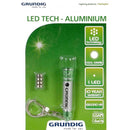 Grundig  LED zaklamp met sleutelhanger, 6cm