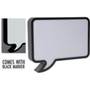 LED Lichtbox Tekstballon