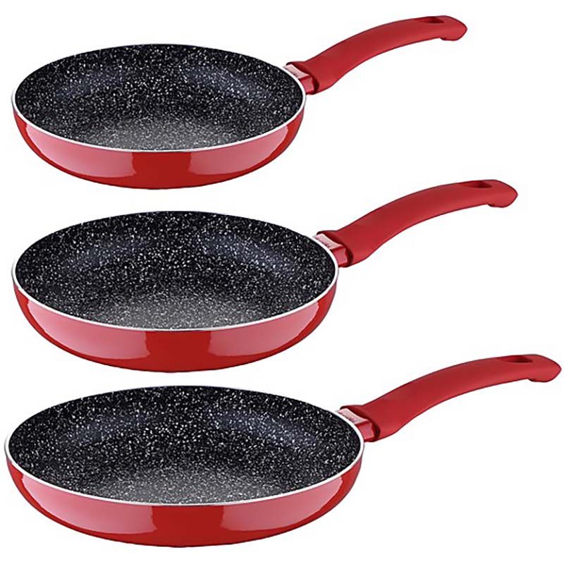 Renberg Koekenpannenset rood